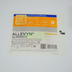 Пов'язки для лікування опіків Аллевін Classic Аг Адгезив | Ag Adhesive 10 x 10 см - з сріблом, адгезивна - Зображення 6