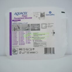 Пов'язки для загоєння ран та травм Аквасель Фоум | Foam 12,5 x 12,5 см - адгезивна