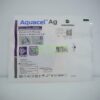 Пов’язки для лікування виразок Аквасель Аг Фоум | Ag Foam 12,5 x 12,5 см - з сріблом, на пінній основі, адгезивна