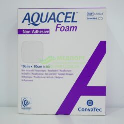 Пов'язки для загоєння ран та травм Аквасель Фоум | Foam 10 x 10 см - неадгезивна - Зображення 3