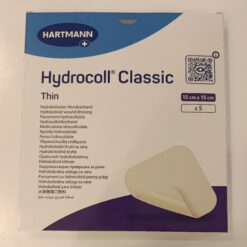 Гідроколл Тонка | Hydrocoll Thin 15 x 15 см - гідроколоїдна поглинаюча пов'язка стерильна