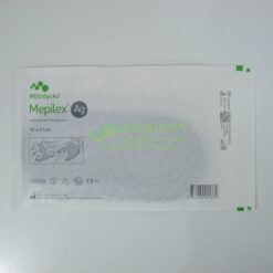Пов'язки для загоєння ран та травм Мепілекс Аг | Mepilex Ag 10 x 21 см - сорбційна з сріблом - Зображення 5