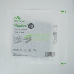 Пов’язки для лікування виразок Мепілекс Аг | Mepilex Ag 12,5 x 12,5 см - сорбційна з сріблом - Зображення 6