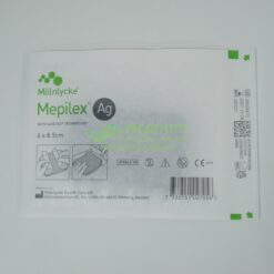 Пов’язки для лікування виразок Мепілекс Аг | Mepilex Ag 6 x 8,5 см - сорбційна з сріблом - Зображення 6