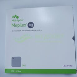 Мепілекс Аг | Mepilex Ag 17,5 x 17,5 см - сорбційна пов'язка з сріблом